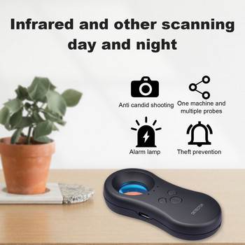 Ανιχνευτής απορρήτου USB Επαναφορτιζόμενη κάμερα Finder Φορητοί ασύρματοι μίνι ανιχνευτές κάμερας με φακό LED Ταξίδι στο σπίτι