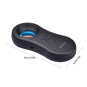 Детектор за поверителност USB акумулаторна камера Finder Преносими безжични мини детектори за камера с LED фенерче Домашен офис Пътуване