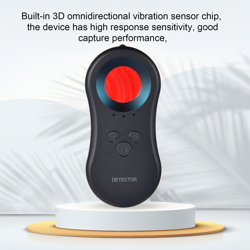 Detector de confidențialitate Găsitor de cameră reîncărcabilă prin USB Mini detectoare portabile fără fir pentru camere cu lanternă LED Călătorii la birou acasă