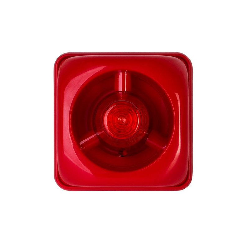 Turvaalalarm DC24V häiresireen taskulambiga 100 dB helisignaaliga tuletõrjesireen tavalise tulekahjusignalisatsioonisüsteemi jaoks