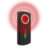 Nešiojamas viešbučių apsaugos nuo tikrinimo, paslėptos kameros detektorius, apsaugantis nuo monitoriaus belaidžio signalo detektorius GPS lokatoriaus sekimo aptikimas