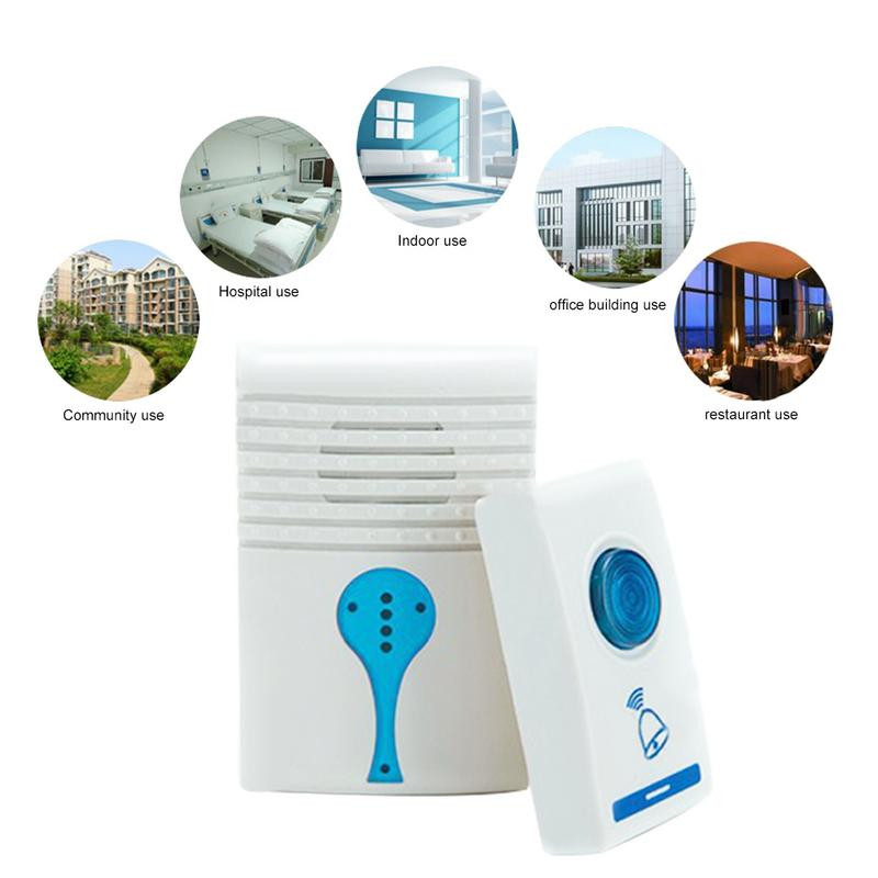 Bezdrôtové zvončeky s jedným až dvoma zvončekmi, hudobné zvončeky, ovládanie zvončeka, zvonček s vysielačom, zvonček v štýle EÚ