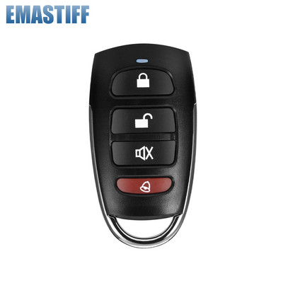 433MHz belaidžio nuotolinio valdymo pulto metalinis raktų pakabukas skirtas Tuya Wifi GSM W2B W3B W4B W7B PG103 107 namų apsaugos nuo įsilaužimo signalizacijos sistema