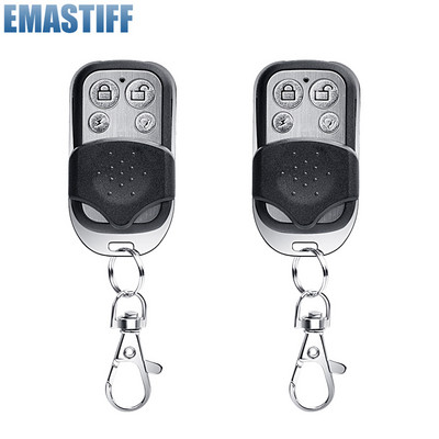 433MHz belaidžio nuotolinio valdymo pulto metalinis raktų pakabukas skirtas Tuya Wifi GSM W2B W3B W4B W7B PG103 107 namų apsaugos nuo įsilaužimo signalizacijos sistema