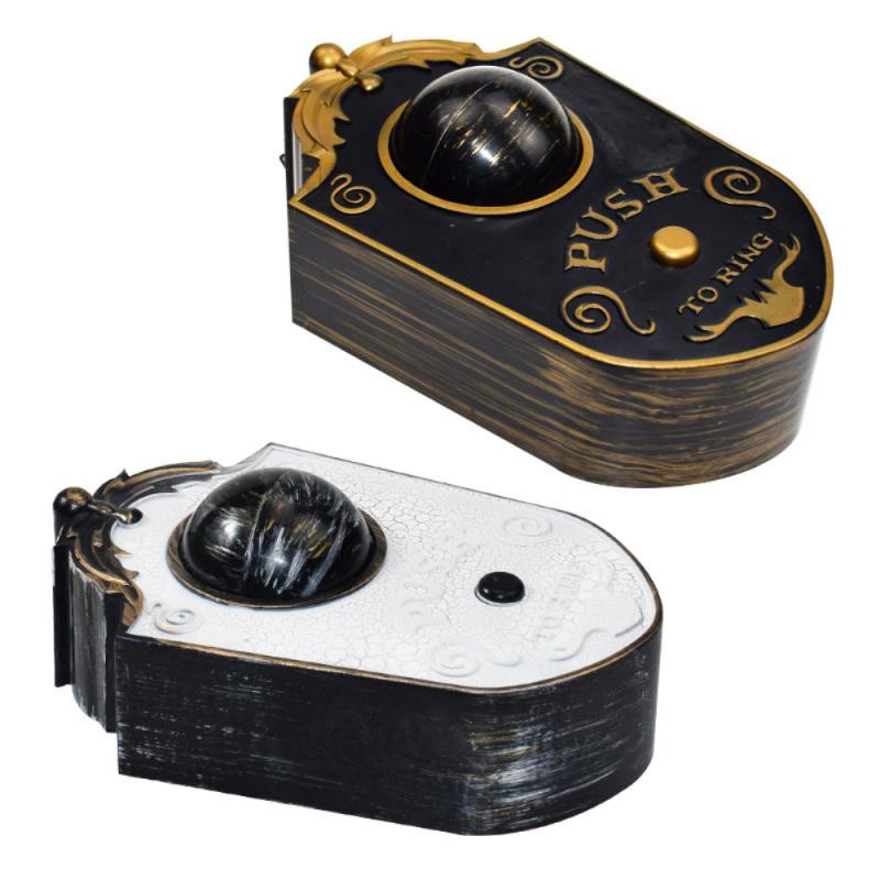 Helovīna vienas acs durvju zvana rotājums spoku diena kvēlojošs, skanošs piekārts gabals, visas durvis piekarināmas plastmasas durvju zvana acs ābols