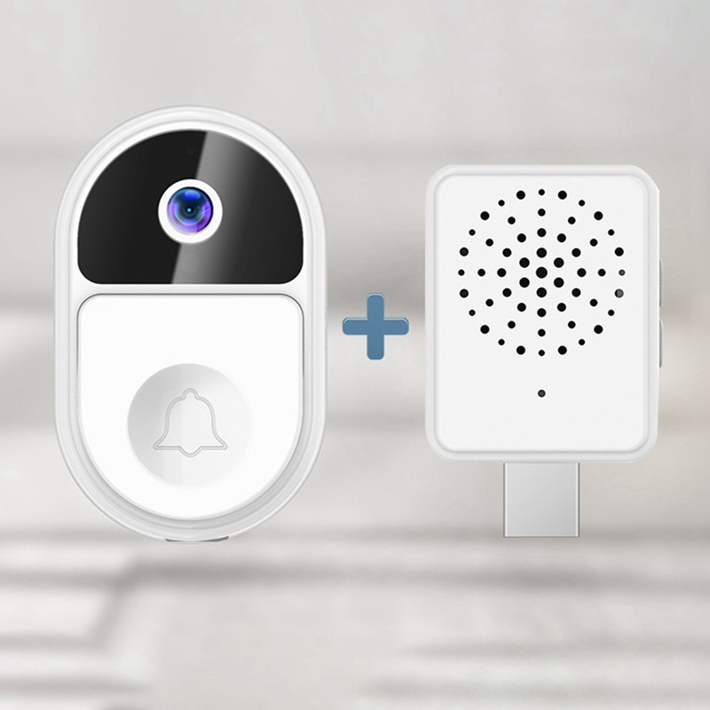 Sonerie de ușă Wifi 1080P, impermeabilă în timp real, sonerie inteligentă Tuya, interfon fără fir Sonerie de ușă, cameră interfon Tuya