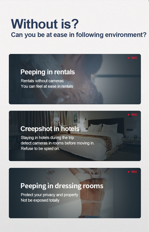 Detector de mini cameră anti-gaură/ascuns/contrafăcut, cu laser, cu infraroșu, viziune nocturnă, cu fir, detector de scanare a camerei, anti-intrusion/alarma anti-hoț