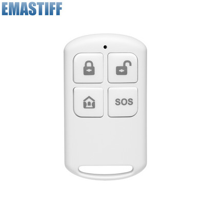 433MHz belaidžio nuotolinio valdymo pulto metalinis raktų pakabukas skirtas Tuya Wifi GSM W2B W3B W4B W7B PG103 107 namų apsaugos nuo įsilaužimo signalizacijos sistema