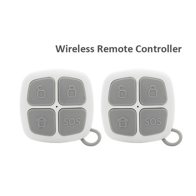 2бр безжичен 433MHz дистанционен ключодържател за wifi gsm домашна аларма GS-G90B и G90B Plus интелигентна защита на живота