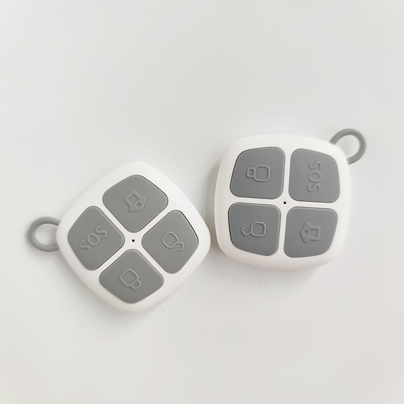 2vnt bevielis 433MHz nuotolinio valdymo pultelis, skirtas wifi gsm namų signalizacijai GS-G90B ir G90B Plus išmanioji gyvybės apsauga