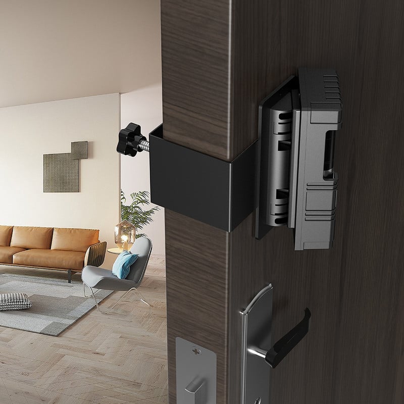 Ajtócsengő fali tartókonzol lopásgátló ajtócsengő lyukasztás nélküli rögzítőállvány gyűrűs videó csengőhöz 4/3/3 Plus/2/1/2020 Release