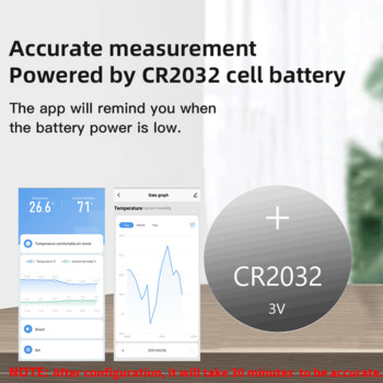 Tuya Zigbee Интелигентен сензор за температура и влажност Вътрешен хигрометър Контролер Мониторинг Работа с интелигентен високоговорител Alexa Google Home