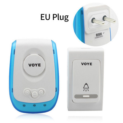 Noua sonerie inteligentă fără fir cu telecomandă LED 36 Tunes, 315MHz, 70-110M, emițător + receptor pentru hotel, acasă, grădină