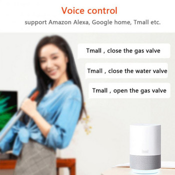 Tuya WiFi ZigBee Smart βαλβίδα διαρροής αερίου νερού ON/OFF Αυτόματος έλεγχος Αντίστροφη μέτρηση Βαλβίδα χρονοδιακόπτη λειτουργεί με την Alexa Google Home Smart Life