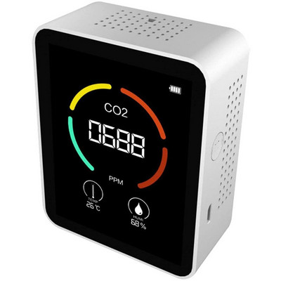 Gaisa kvalitātes CO2 oglekļa dioksīda monitori iekštelpu oglekļa dioksīda higrometra kombinētā piesārņojuma instrumenta temperatūras sensors