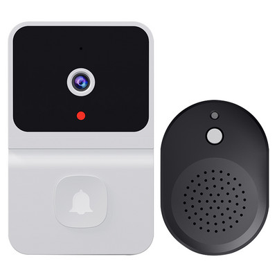 Domáci zvonček IR nočné videnie vizuálny dverový telefón 100 stupňov širokouhlý inteligentný video zvonček 2,4 GHz WiFiLive interkom Kement/Tuya