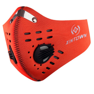 Näomaskid Jooksev näomask Korduvkasutatavad riidest pestavad katted naistele Halloweeni riidest näomask meestele Tricapa katted