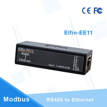 Σειριακή θύρα RS485 σε συσκευή Ethernet Μονάδα διακομιστή IOT Elfin-EE11 Elfin-EE11A Υποστήριξη TCP/IP Telnet Modbus TCP Protocol