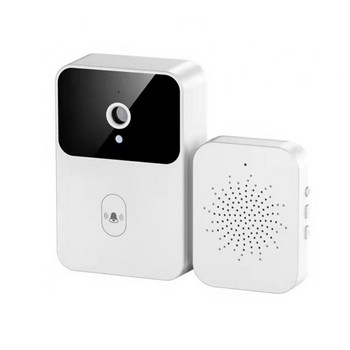 CoRui WiFi WiFi Doorbell Camera Αδιάβροχη Video Voice Change Doorbell Smart Wireless Doorbell with Camera Night