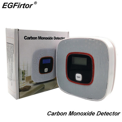 Охранителна аларма Детектор за въглероден окис Сензор за Co Gas Детектор Работа на батерията Детектор за изтичане на отровен газ Кухненски сензор