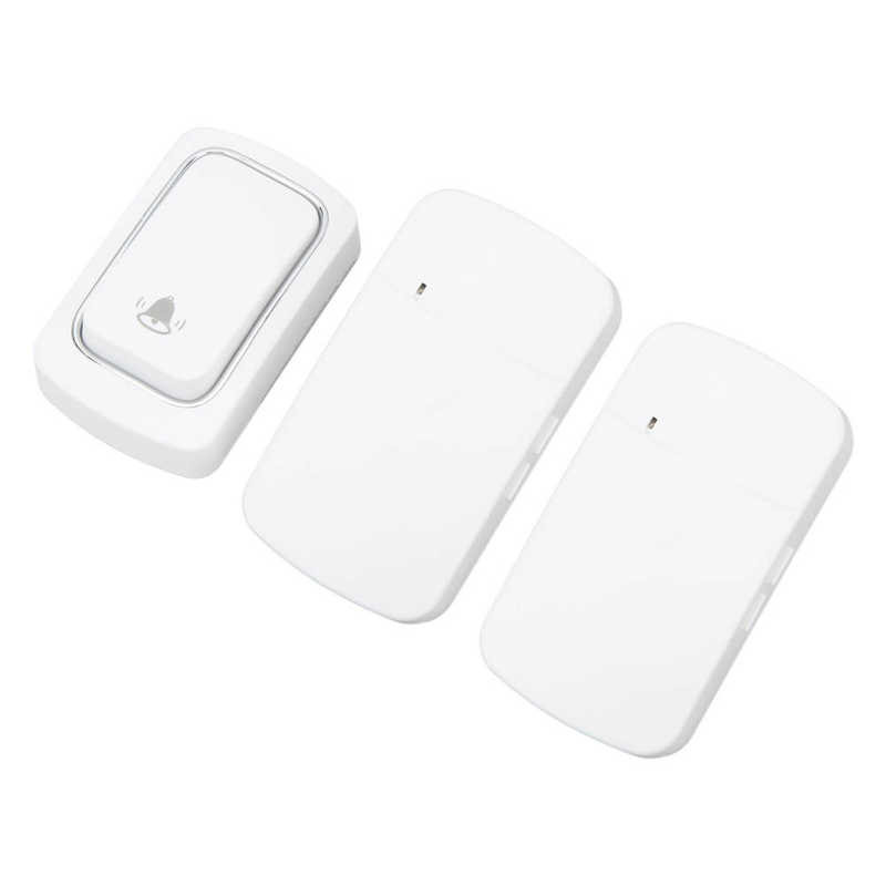 Isegenereeriv uksekell pika ülekande vahemaa akuvaba veekindel vahelduvvoolu 100-230 V juhtmeta uksekell villa jaoks