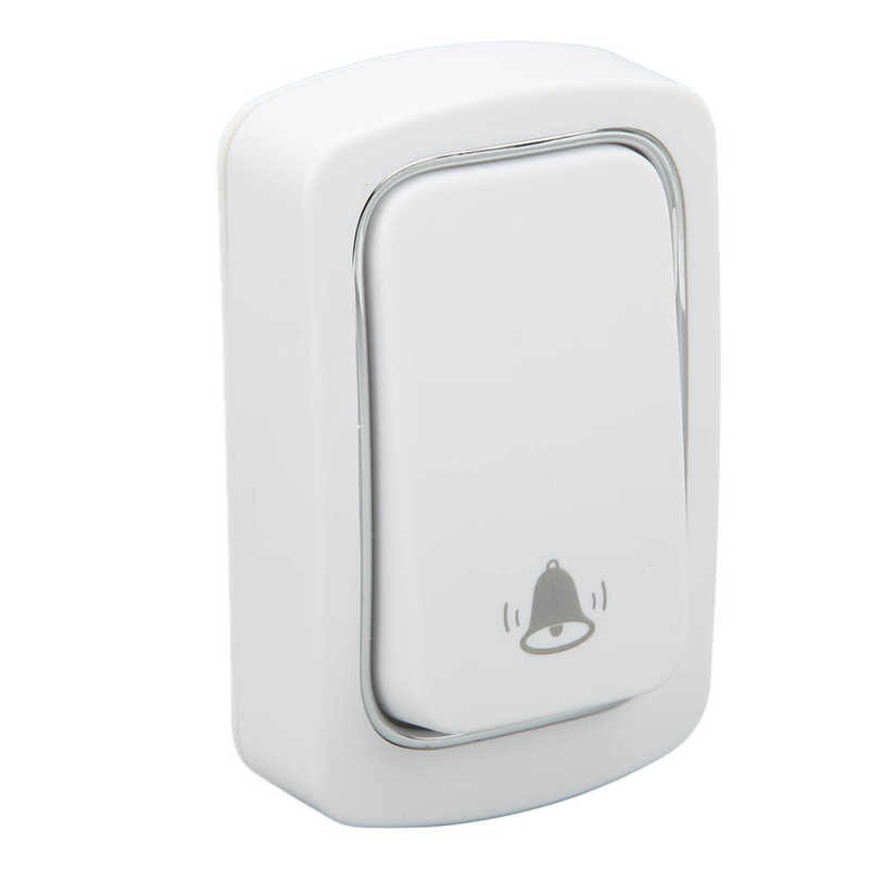 Isegenereeriv uksekell pika ülekande vahemaa akuvaba veekindel vahelduvvoolu 100-230 V juhtmeta uksekell villa jaoks