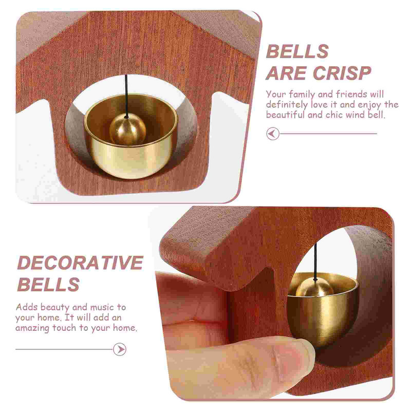 Siurbimo vintažiniai biuro dekorai Retro varpeliai lauke Dekoratyviniai mediniai parduotuvės savininko verslas