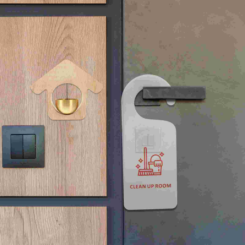 Siurbimo vintažiniai biuro dekorai Retro varpeliai lauke Dekoratyviniai mediniai parduotuvės savininko verslas