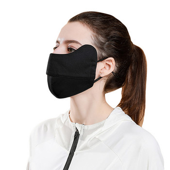 Μόδα καλοκαιρινή αντηλιακή μάσκα ποδηλασίας Κασκόλ Ice Silk Ολόσωμο Καλύμματα Αναπνέει με Αυτιά Μπαντάνα Διακόσμηση Αξεσουάρ Γυναικεία