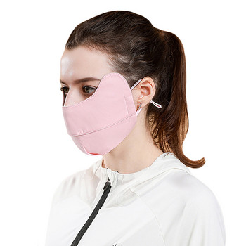 Μόδα καλοκαιρινή αντηλιακή μάσκα ποδηλασίας Κασκόλ Ice Silk Ολόσωμο Καλύμματα Αναπνέει με Αυτιά Μπαντάνα Διακόσμηση Αξεσουάρ Γυναικεία