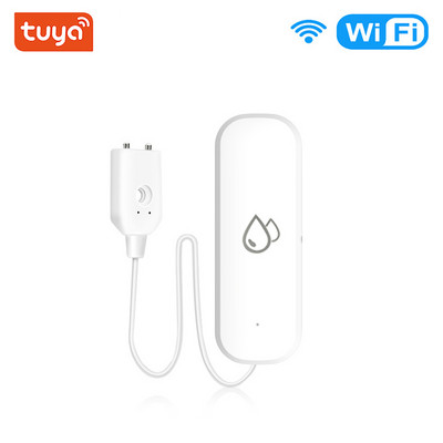 Tuya veelekke anduri detektor sõltumatu WiFi üleujutuse vee lekke andur Kodukaitse alarmsüsteem Smart Life APP juhtimine