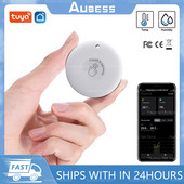 Tuya Blue-tooth kompatibilis digitális meteorológiai állomás beltéri kültéri hőmérséklet és páratartalom érzékelő érzékelő hőmérő nedvességmérő