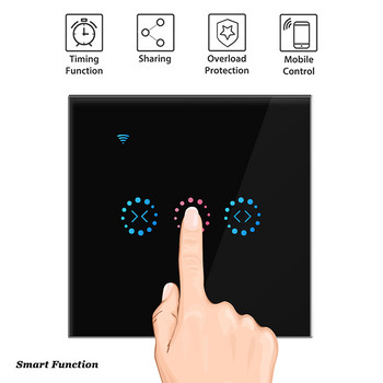 Wifi EWelink Smart Curtain ανοιχτήρι παραθύρου Διακόπτης AC Motor Controler Transformer Alexa Home Assistant Google Set open ratio