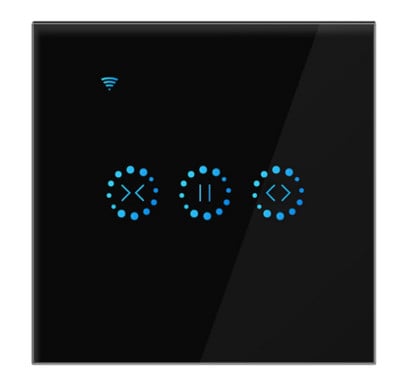 Wifi EWelink Smart Curtain Tuuleavaja Lüliti vahelduvvoolumootori kontroller Trafo Alexa koduabi Google Määra avamisaste