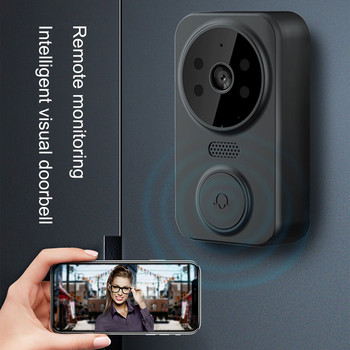 Ασύρματο Doorbell αμφίδρομης ενδοεπικοινωνίας Visual Intelligent Doorbell Υπέρυθρο Σύστημα Ασφαλείας Απομακρυσμένης Παρακολούθησης Νυχτερινής Όρασης