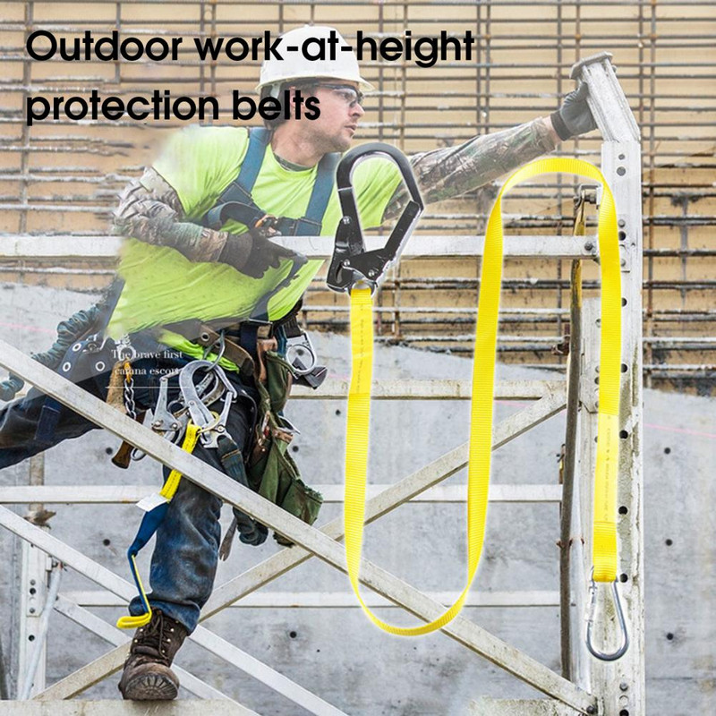 Praktiline turvavöö Pikaajaline turvaköis madala hõõrdumisega kaitsevarustuse turvavöö kukkumiskaitse töörihm Pael
