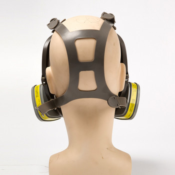 Γνήσια οθόνη/κεφαλόδεσμος για 3M 6800 Gas/Dust Mask Χημική αναπνευστική συσκευή Full Face PC HD Anti-Fog Πλενόμενη
