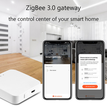 Το ασύρματο τηλεχειριστήριο Tuya Smart ZigBee Hub Gateway Smart Home Bridge Smart Life APP Λειτουργεί με την Alexa Google Home