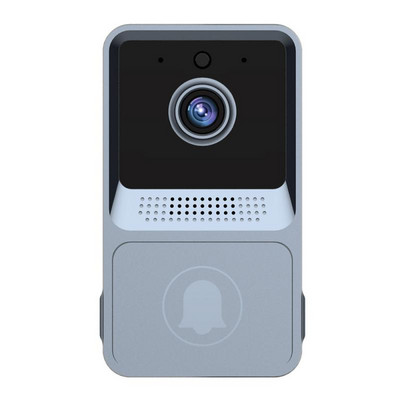 Bezvadu durvju zvans WiFi āra augstas izšķirtspējas video drošības durvju zvans nakts redzamības video domofons balss maiņas monitora durvis