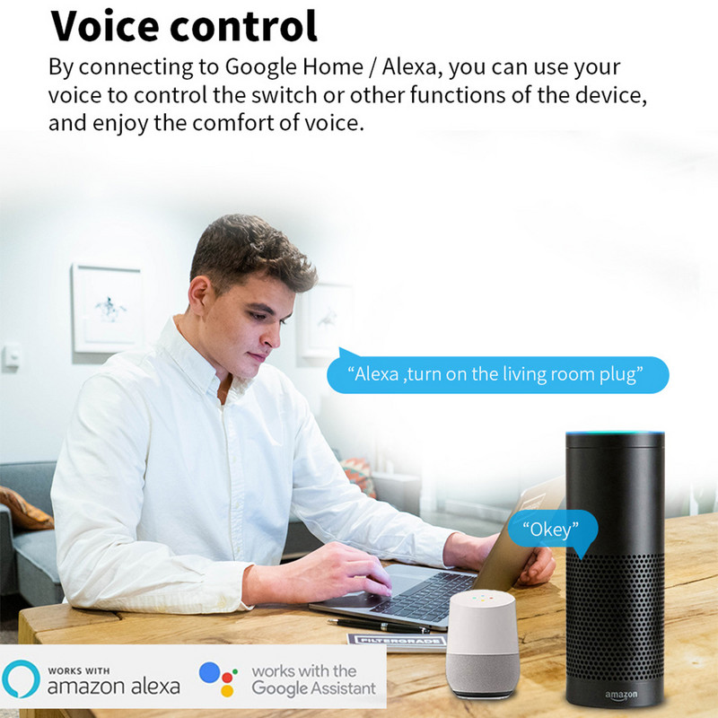 Tuya Smart Zigbee spraudnis 16A/20A EU Outlet 3680W jaudas mērītājs saderīgs ar Alexa un Tuya Hub