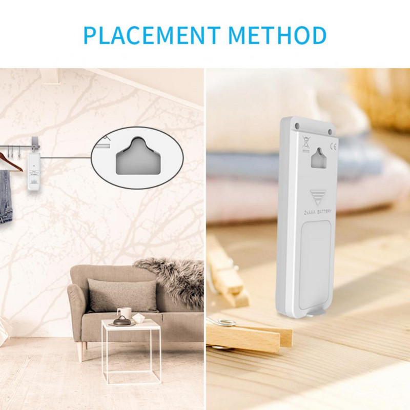 CORUI Tuya Mini termometra higrometrs Bluetooth elektroniskais augstas precizitātes lietotnes tālvadības pults temperatūras sensora mitruma mērītājs