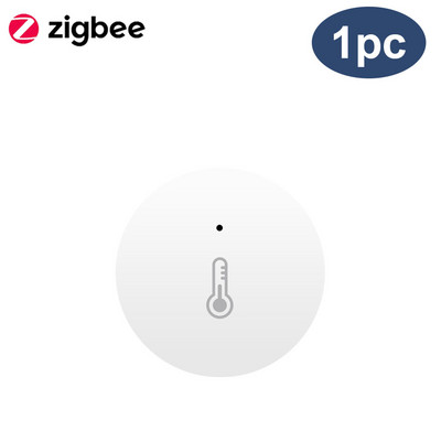 Tuya Zigbee 3.0 hőmérséklet- és páratartalom-érzékelős távirányító, Smart Life APP elemmel működik az Alexa Google Home segítségével
