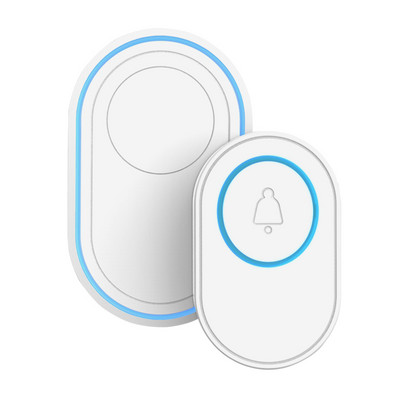 Juhtmeta sireen 433MHz ühildub meie WiFi GSM-alarmsüsteemiga Kodumuusika uksekella alarmi helitugevuse reguleeritav tugi EU-pistik