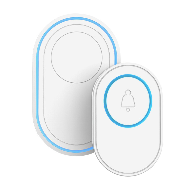 Juhtmeta sireen 433MHz ühildub meie WiFi GSM-alarmsüsteemiga Kodumuusika uksekella alarmi helitugevuse reguleeritav tugi EU-pistik