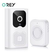 WIFI videó csengő kamera Smart Home vezeték nélküli telefon ajtócsengő kamera biztonsági védelem kaputelefon Full HD látás lakásokhoz