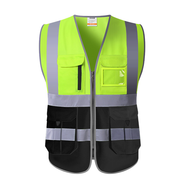 Bărbați Femei Vestă de siguranță de înaltă vizibilitate vestă de lucru îmbrăcăminte de lucru vestă roșie reflectorizantă de siguranță vestă de construcție cu logo transport gratuit