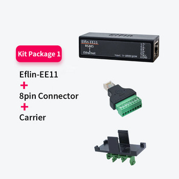EE11A MINI RS485 σειριακός διακομιστής σε Ethernet Μετατροπέας ModbusTCP σε Ethernet RJ45 με ενσωματωμένο διακομιστή Web