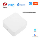Tuya Zigbee 3.0 WiFi Bluetooth Multi-mode Gateway HUB vezeték nélküli Smart Home Bridge távirányító az Alexa Google Home Smart Life segítségével