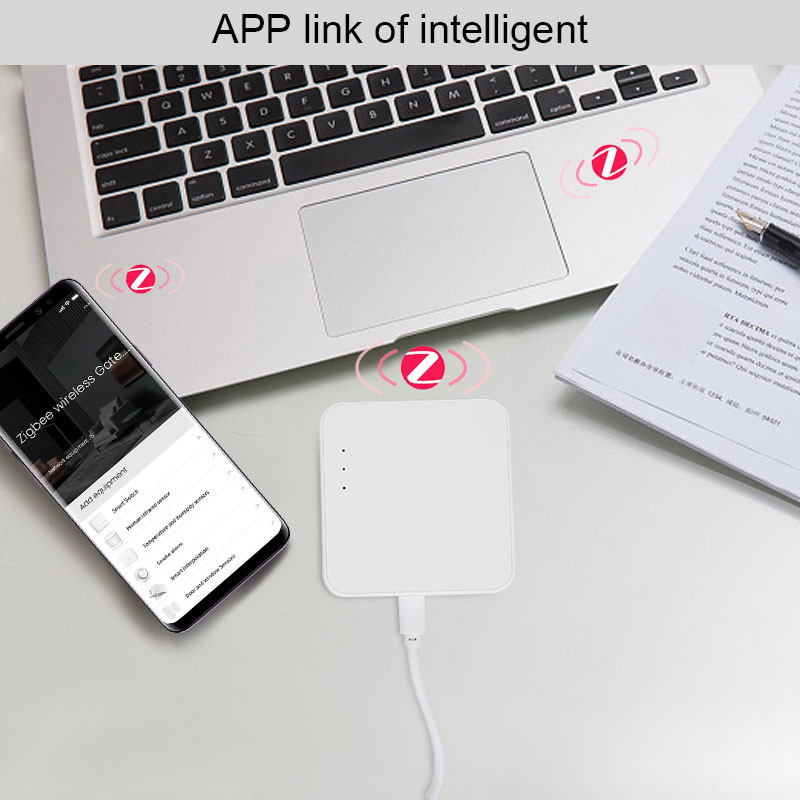 Tuya Zigbee 3.0 WiFi Bluetooth Multi-mode Gateway HUB vezeték nélküli Smart Home Bridge távirányító az Alexa Google Home Smart Life segítségével