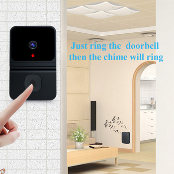 Ασύρματη κάμερα βίντεο Doorbell Smart Doorbell με 450P Night Vision 2-Way Audio Cloud Storage Battery